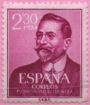 Stamps Spain -  I centenario dl nacimiento d´Juan Vazquez d´Mella