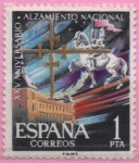 Stamps Spain -  XXV aniversario dl Alzamiento Nacional 