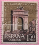 Stamps Spain -  XXV aniversario dl Alzamiento Nacional 