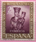 Stamps Spain -  VII Exposicion dl Concej d´Europa 