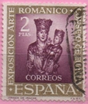 Stamps Spain -  VII Exposicion dl Concej d´Europa 