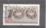 Stamps Germany -  RESERVADO Seguridad Social Y949