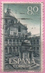 Stamps Spain -  Real Monasterio d´SAn Lorenzo dl Escorial 