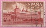 Stamps Spain -  Real Monasterio d´SAn Lorenzo dl Escorial 