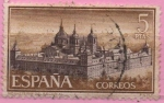 Stamps Spain -  Real Monasterio d´SAn Lorenzo dl Escorial 