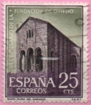 Stamps Spain -  XII centenario d´l´fundacion d´Oviedo 