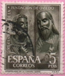 Sellos de Europa - Espaa -  XII centenario d´l´fundacion d´Oviedo 