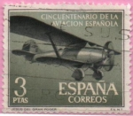 Stamps Spain -  L aniversario d´l´Aviacion Española 