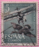 Stamps Spain -  L aniversario d´l´Aviacion Española 