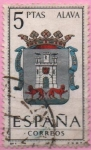 Stamps Spain -  Escudos d´l´capitales d´provincias Españolas 