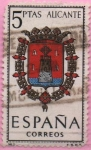 Stamps Spain -  Escudos d´l´capitales d´provincias Españolas 