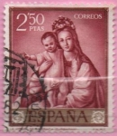 Stamps Spain -  Virjen d´ Gracia