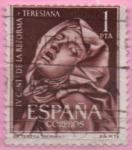 Stamps Spain -  IV centenario d´l´reforma Teresiana 