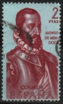 Stamps Spain -  Alonso d´Mendoza