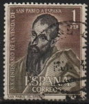 Stamps Spain -  XIX centenario d´l´venida d´San Pablo a España