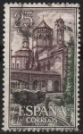 Stamps Spain -  Real Monasterio d´Santa Maria d´Poblet 