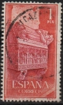 Stamps Spain -  Real Monasterio d´Santa Maria d´Poblet 