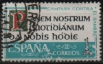 Stamps Spain -  Campaña cotra el hambre