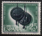 Sellos de Europa - Espaa -  Conmemoraciones centenarias d´San Sebastian 