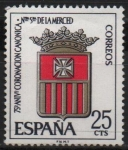 Stamps Spain -  LXXV aniversario d´l´coronacion d´Ntra. Sra, d´l´Merced