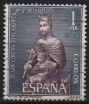 Stamps Spain -  LXXV aniversario d´l´coronacion d´Ntra. Sra, d´l´Merced 