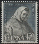 Stamps Spain -  LXXV aniversario d´l´coronacion d´Ntra. Sra, d´l´Merced 