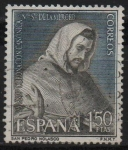 Stamps Spain -  LXXV aniversario d´l´coronacion d´Ntra. Sra, d´l´Merced 