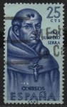 Stamps Spain -  Fray Junipero Serra