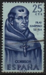 Stamps Spain -  Fray Junipero Serra