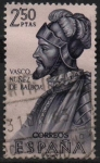 Stamps Spain -  Vasco Nuñez d´Balboa