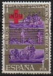 Stamps Spain -  Centenario de la cruz Roja Internacional