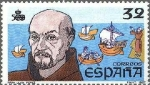 Stamps Spain -  2921 - V Centenario del Descubrimiento de América - Fray Juan Pérez