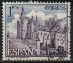 Stamps Spain -  Alcazar d´Segovia