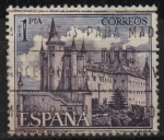 Stamps Spain -  Alcazar d´Segovia