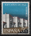 Stamps Spain -  XXV años d´Paz Española 