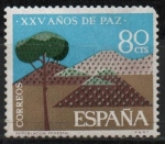 Stamps Spain -  XXV años d´Paz Española 