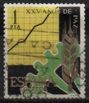 Stamps Spain -  XXV años d´Paz Española 