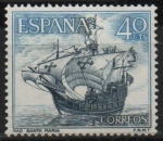 Stamps Spain -  Homenaje a la Marina Española 