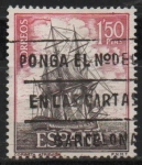 Stamps Spain -  Homenaje a la Marina Españo