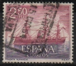 Stamps Spain -  Homenaje a la Marina Españo