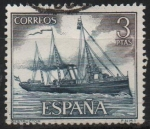 Stamps Spain -  Homenaje a la Marina Españo