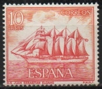 Stamps Spain -  Homenaje a la Marina Españo