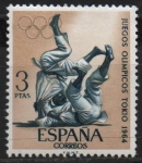 Stamps Spain -  Juegos Olimpicos dl Innsbruck y Tokio 