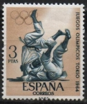 Stamps Spain -  Juegos Olimpicos dl Innsbruck y Tokio 