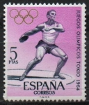 Stamps Spain -  Juegos Olimpicos dl Innsbruck y Tokio   