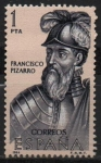 Stamps Spain -  Fransisco Pizarro