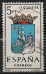 Stamps Spain -  Escudos d´l´capitales d´provincias Españolas 