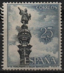 Stamps Spain -  Monumento a Colon 