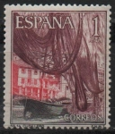 Stamps Spain -  Cudillero 