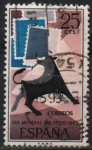 Stamps Spain -  Dia Mudial del Sello 1965